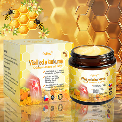 🌏𝐎𝐲𝐢𝐤𝐞𝐲™ krém na artritídu s včelím jedom a kurkumou🐝 (ideálny pre starších ľudí a odporúčaný Slovenskou ortopedickou spoločnosťou SOTS).