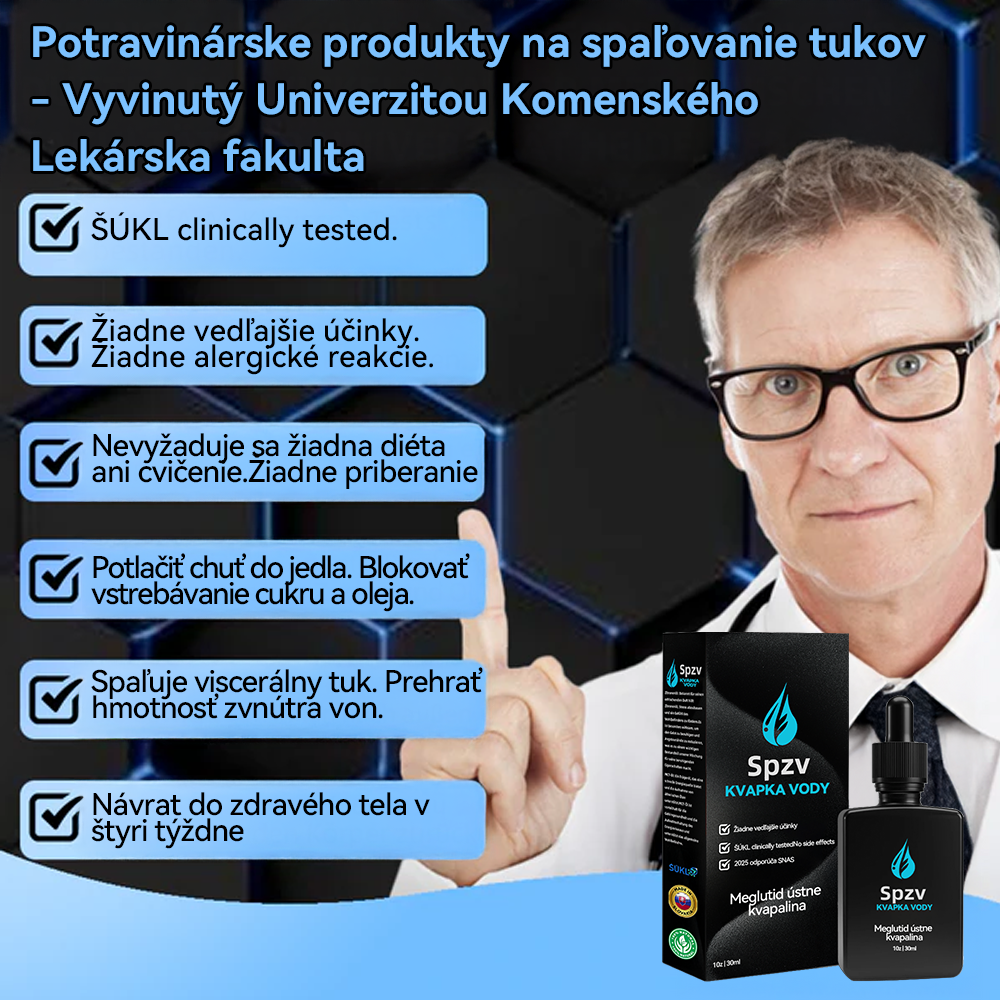 𝑺𝐩𝐳𝐯™ 𝐌𝐞𝐠𝐥𝐮𝐭𝐢𝐝 ú𝐬𝐭𝐧𝐞 𝐤𝐯𝐚𝐩𝐚𝐥𝐢𝐧𝐚 (Potravinársky produkt na spaľovanie tukov vyvinutý Akadémiou Komenského a vysoko odporúčaný!)