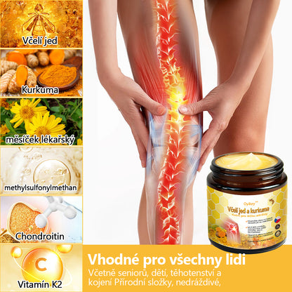 🌏𝐎𝐲𝐢𝐤𝐞𝐲™ krém na artritídu s včelím jedom a kurkumou🐝 (ideálny pre starších ľudí a odporúčaný Slovenskou ortopedickou spoločnosťou SOTS).